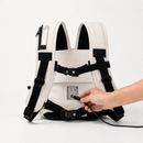 UltraLightweight Backpack Fit For Inogen One G5 in off white suede