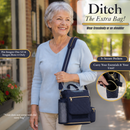Fit For Inogen Rove 6, Crossbody Bag, Charge in Bag, Mesh panels, Super lightweight, zippered bottom