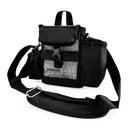 Black Inogen G3 carry bag with mesh front, adjustable shoulder strap, and zippered pockets