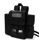 Black Inogen One G3 portable oxygen concentrator backpack with mesh ventilation and multiple pockets