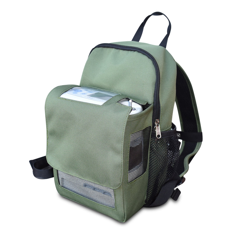Inogen One G5 Slim Backpack w/ Extra Storage/Single or Double Battery - O2TOTES