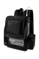 Black Inogen One G3 portable oxygen concentrator backpack with mesh panels and zipper pockets