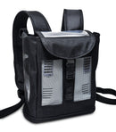 Black Inogen One G3 backpack with mesh ventilation panels and padded shoulder straps
