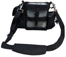 Black Inogen One G4 portable oxygen concentrator carrying bag with adjustable shoulder strap